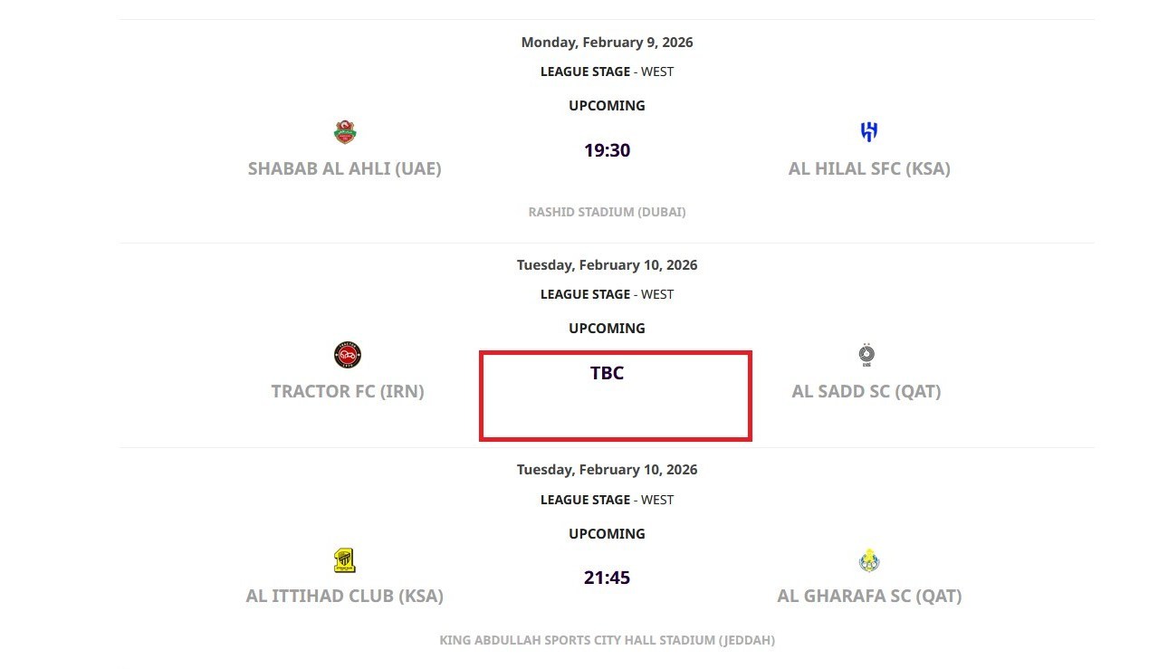 کنفدراسیون فوتبال آسیا (AFC) , تیم فوتبال سپاهان اصفهان , استقلال , فوتبال , لیگ قهرمانان آسیا 2 ,