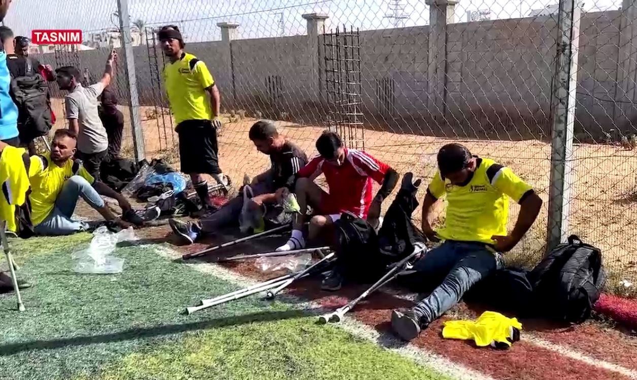 الرياضة , فلسطين , غزة , الإبادة الجماعية في غزة , الجرحى والمرضى في غزة , الجرائم الإسرائيلية في غزة , 