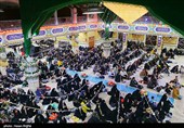 جشن میلاد امام حسین (ع) در حسینیه اعظم زنجان