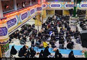 جشن میلاد امام حسین (ع) در حسینیه اعظم زنجان