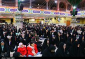 جشن میلاد امام حسین (ع) در حسینیه اعظم زنجان