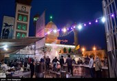 پخت 20 تن سمنو در حرم مطهر امامزاده سید علاءالدین شیراز
