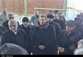 بازدید مسئولان کشوری و استانی از مجتمع فولاد اردبیل