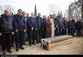 تشییع و خاکسپاری رضا رویگری