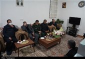دیدار مسئولان قزوین با خانواده شهدای مدافع امنیت