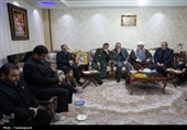 دیدار مسئولان قزوین با خانواده شهدای مدافع امنیت