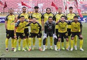 دیدار تیم‌های فوتبال پرسپولیس و سپاهان