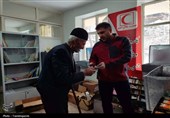 کاروان سلامت هلال‌احمر به روستای گازرخان رسید