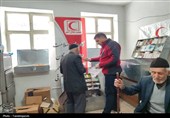 کاروان سلامت هلال‌احمر به روستای گازرخان رسید