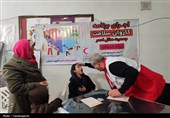 کاروان سلامت هلال‌احمر به روستای گازرخان رسید