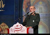 سخنرانی سردار احمد وحیدی، جانشین فرمانده کل سپاه پاسداران در دومین کنگره ملی بزرگداشت سرداران و 12 هزار شهید آذربایجان غربی