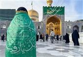 حرم رضوی در روز ولادت امام سجاد(ع)؛ جلوه ای از شور و شکوه