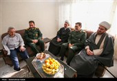 رزمایش استانی بازدید و سرکشی از خانواده جانبازان در همدان