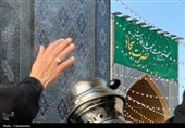 حال و هوای حرم مطهر رضوی در روز میلاد امام سجاد علیه السلام