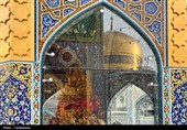حال و هوای حرم مطهر رضوی در روز میلاد امام سجاد علیه السلام