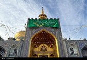 حال و هوای حرم مطهر رضوی در روز میلاد امام سجاد علیه السلام