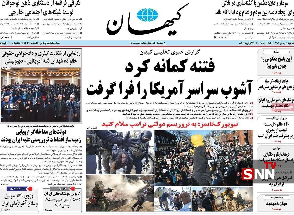 روزنامه کیهان , روزنامه همشهری , روزنامه جام جم , روزنامه فرهیختگان , 