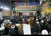 اجتماع حوزویان در دفاع از قرآن و ولایت - اهواز