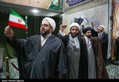 اجتماع حوزویان در دفاع از قرآن و ولایت - اهواز