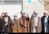 اعتراض حوزویان قزوین در دفاع از قرآن و ولایت فقیه