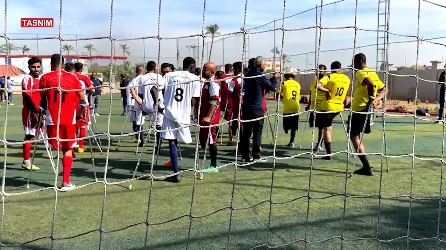 فوتبال آسیا , فلسطین , نوار غزه , جنگ , معلولان , رژیم صهیونیستی (اسرائیل) ,