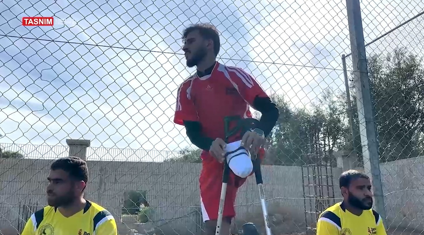 فوتبال آسیا , فلسطین , نوار غزه , جنگ , معلولان , رژیم صهیونیستی (اسرائیل) ,