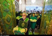 مراسم اعیاد شعبانیه در حرم مطهر حضرت شاهچراغ(ع)