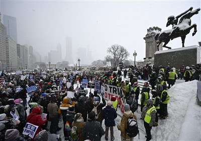 استمرار الاحتجاجات الواسعة في مدن أمريكية ضد ترامب وإدارة الهجرة