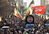 تشییع پیکر مطهر جانباز مدافع حرم و شهید امنیت مشهد