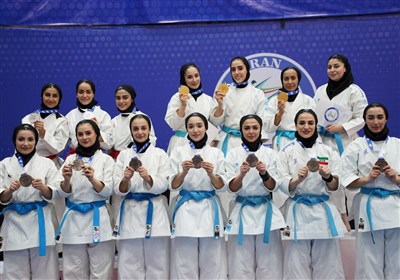 تیم‌های برتر مسابقات قهرمانی کشور کاتای بانوان مشخص شدند
