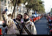 رژه موتوری به مناسبت آغاز دهه فجر انقلاب اسلامی