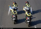 رژه موتوری به مناسبت آغاز دهه فجر انقلاب اسلامی