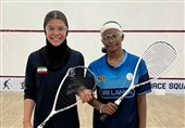 2 طلا و یک نقره برای ایران در مسابقات اسکواش سریلانکا جونیور