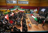 مراسم نواختن گلبانگ انقلاب اسلامی در همدان