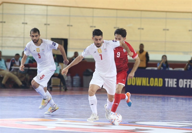 فوتسال , فوتسال ایران , تیم ملی فوتسال ایران , جام ملت‌های فوتسال آسیا , 