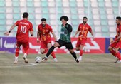 خیبر دوباره بُرد را از دست داد/ تکرار داستان بازی با ملوان برای فولاد