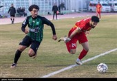 دیدار تیم های فوتبال خیبر خرم آباد و فولاد خوزستان