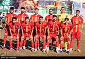 دیدار تیم های فوتبال خیبر خرم آباد و فولاد خوزستان