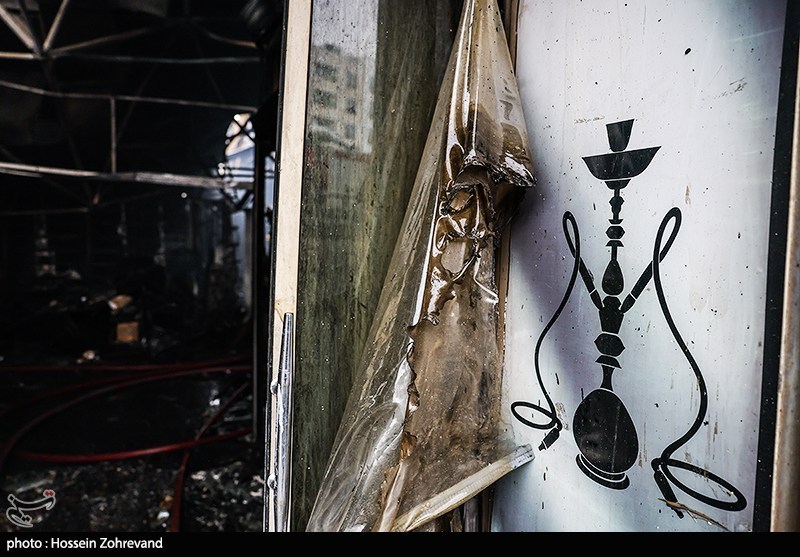 آتش‌سوزی  بازارچه محلی در جنت آباد