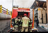 آتش‌سوزی  بازارچه محلی در جنت آباد