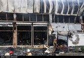 آتش‌سوزی  بازارچه محلی در جنت آباد