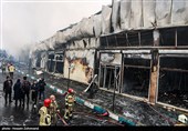 آتش‌سوزی  بازارچه محلی در جنت آباد