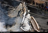 آتش‌سوزی  بازارچه محلی در جنت آباد