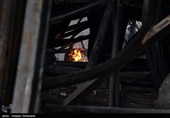 آتش‌سوزی  بازارچه محلی در جنت آباد