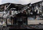 آتش‌سوزی  بازارچه محلی در جنت آباد