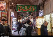 مراسم نیمه شعبان در بازار تبریز