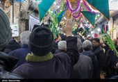 مراسم نیمه شعبان در بازار تبریز