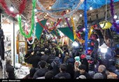 مراسم نیمه شعبان در بازار تبریز