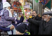 مراسم نیمه شعبان در بازار تبریز