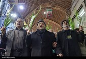 مراسم نیمه شعبان در بازار تبریز